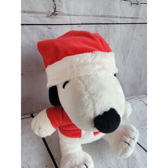 Hallmark Peanuts Snoopy Santa Plush 7in Christmas Stuffed Animal - Picture 2 of 8